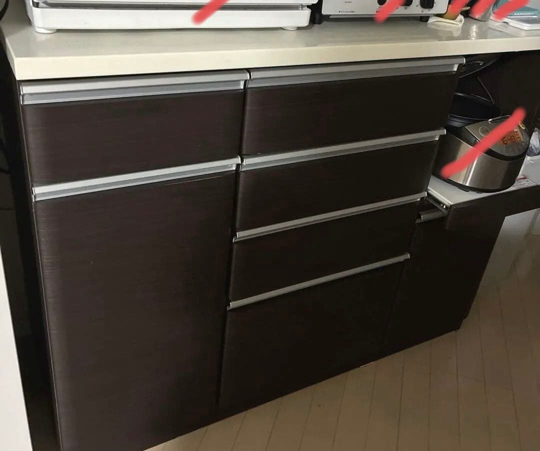 た*に様 ニトリ　食器棚　120cm