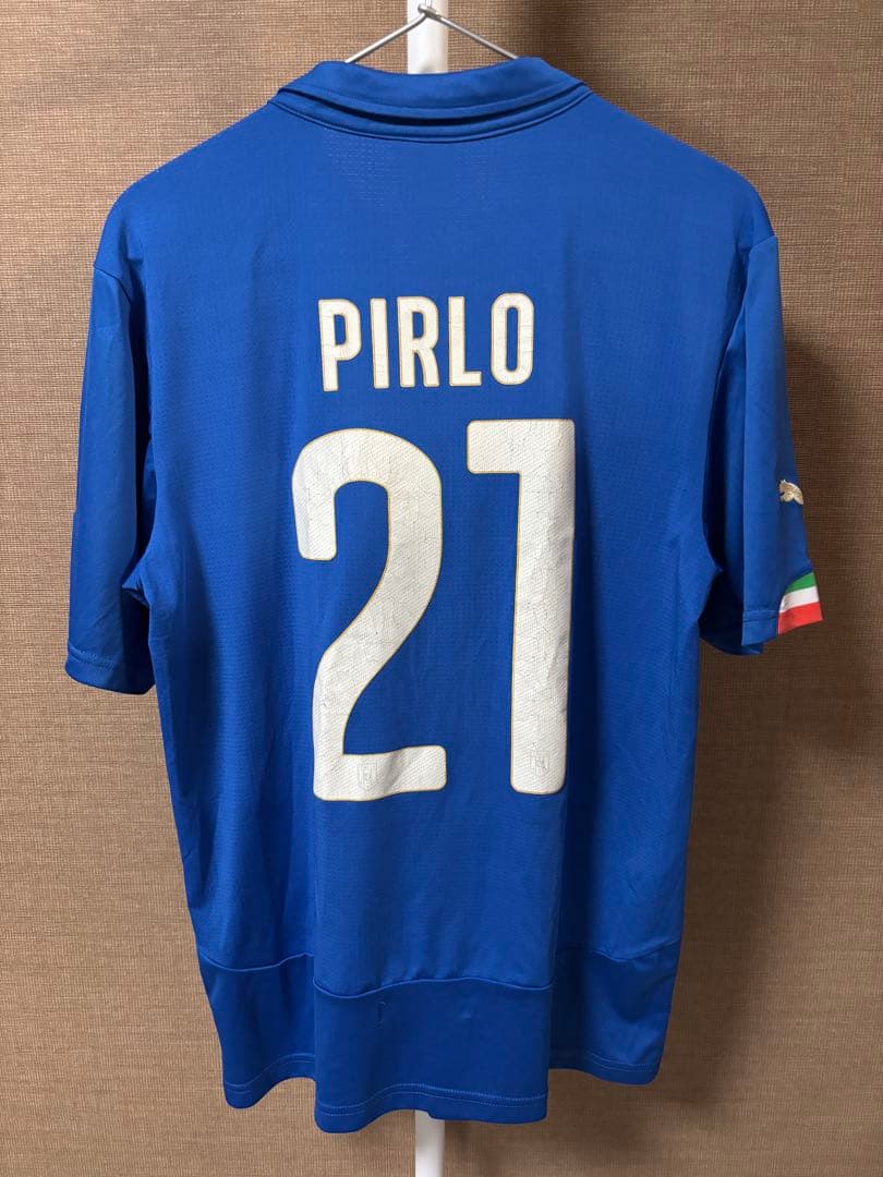 レア 2014年 ピルロ イタリア代表 PUMA ユニフォーム 正規品