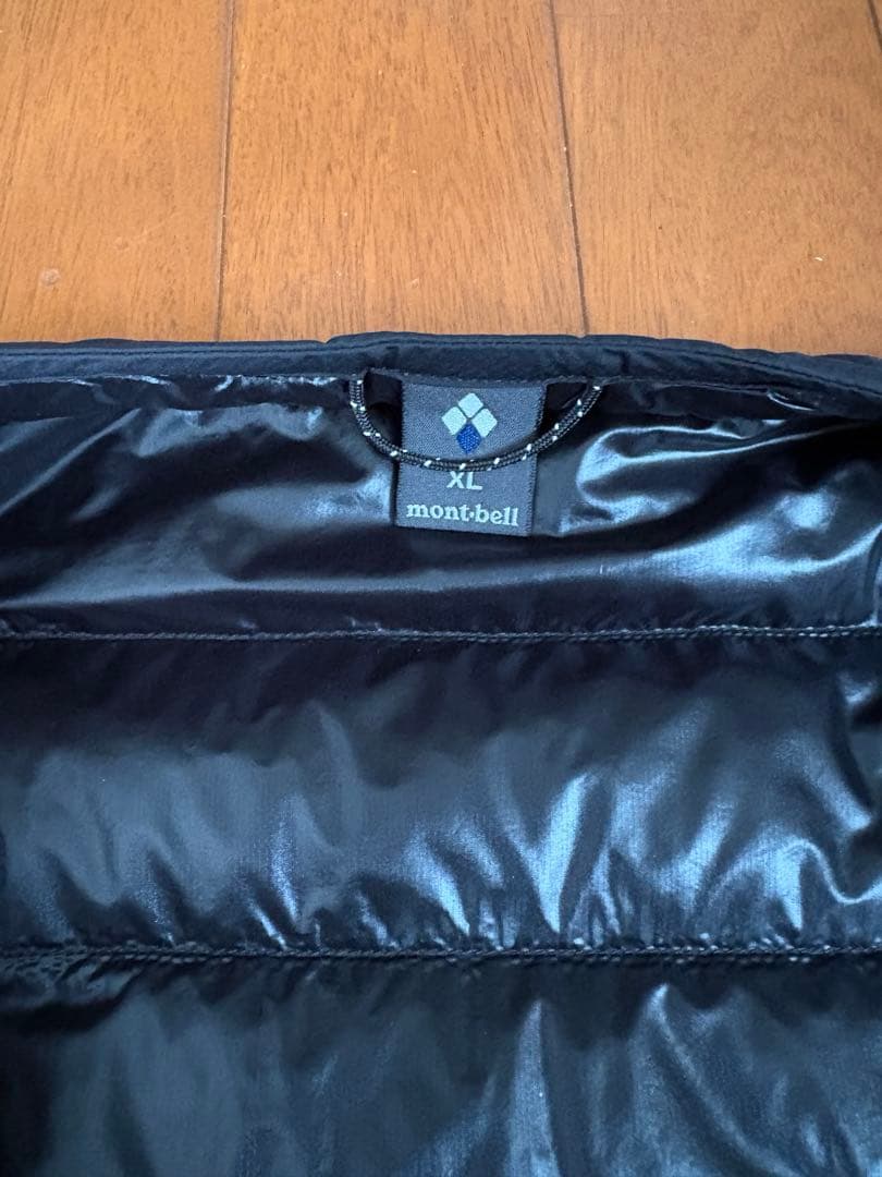 mont-bellインナーダウン　XL黒