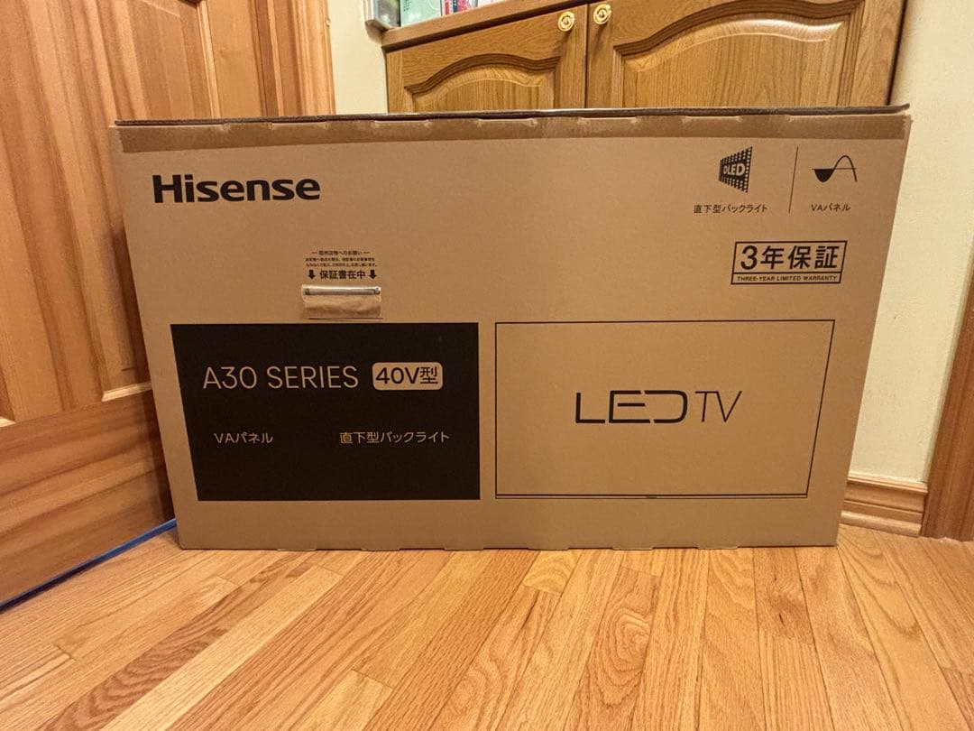 渡*辺様 【新品未開封】 Hisense 40型　フルハイビジョン液晶テレビ 4