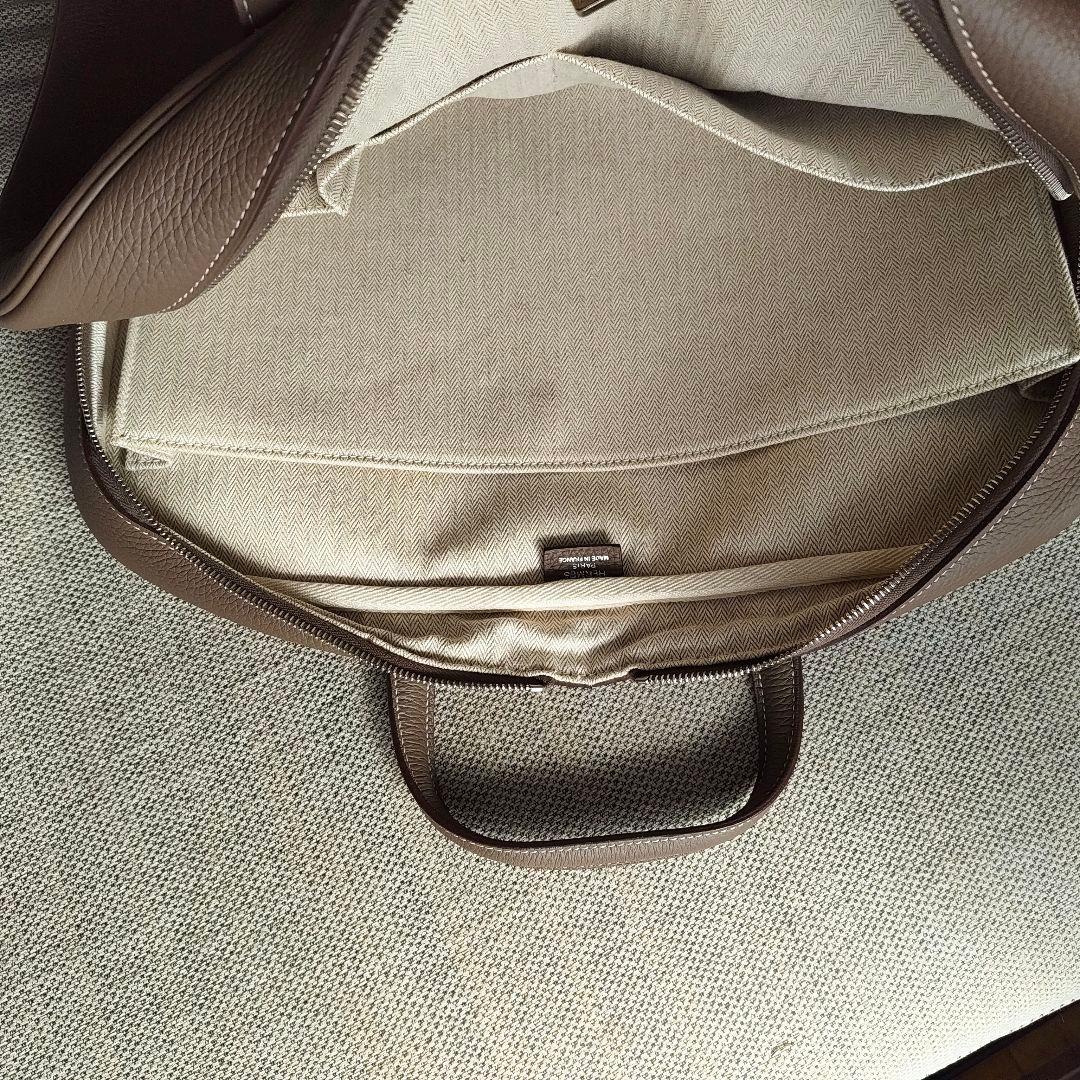Hermes エルメス　ヴィクトリア　12H　エトゥープ　ビジネスバッグ