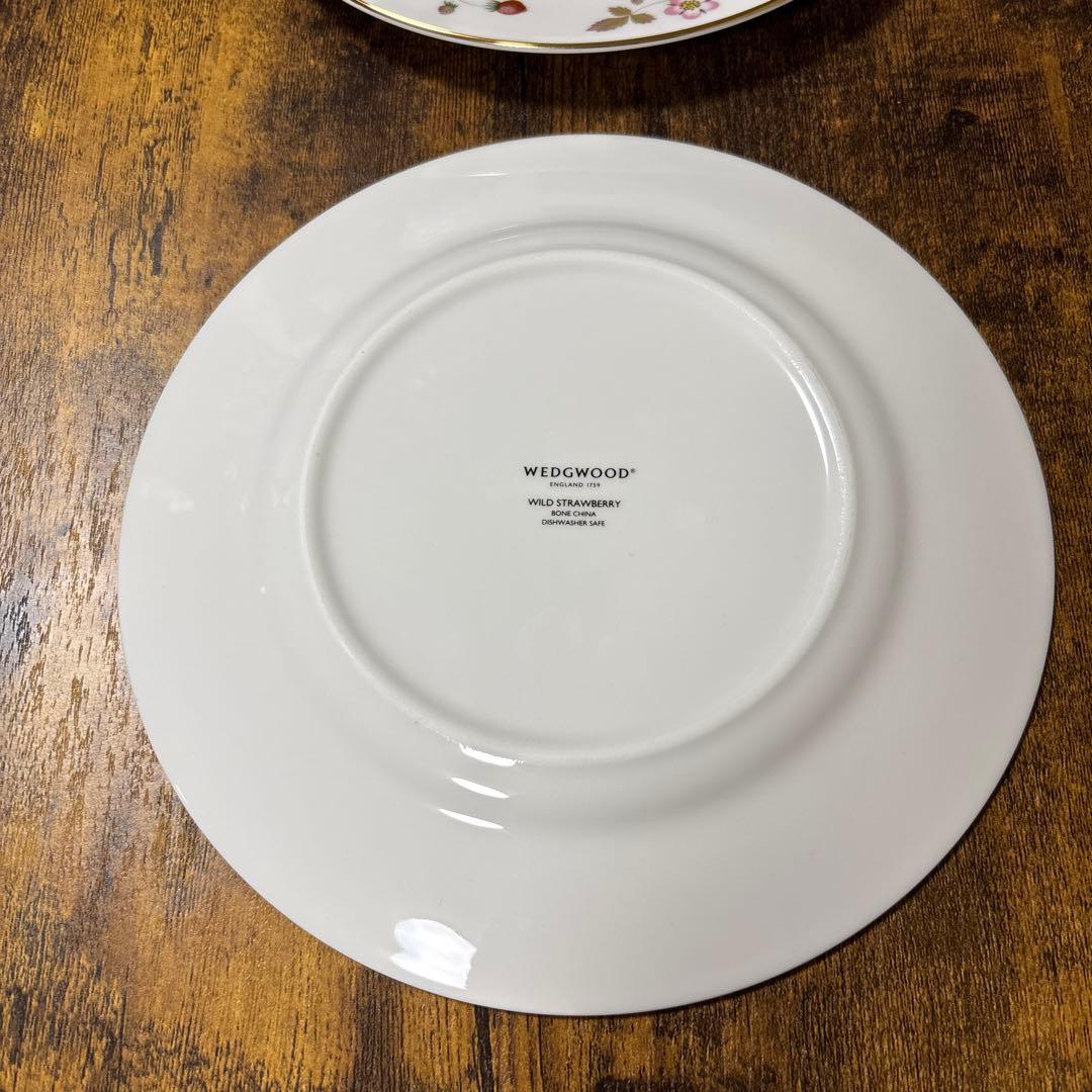 ウェッジウッド　ワイルドストロベリー　プレート5枚セット　大変お得です！