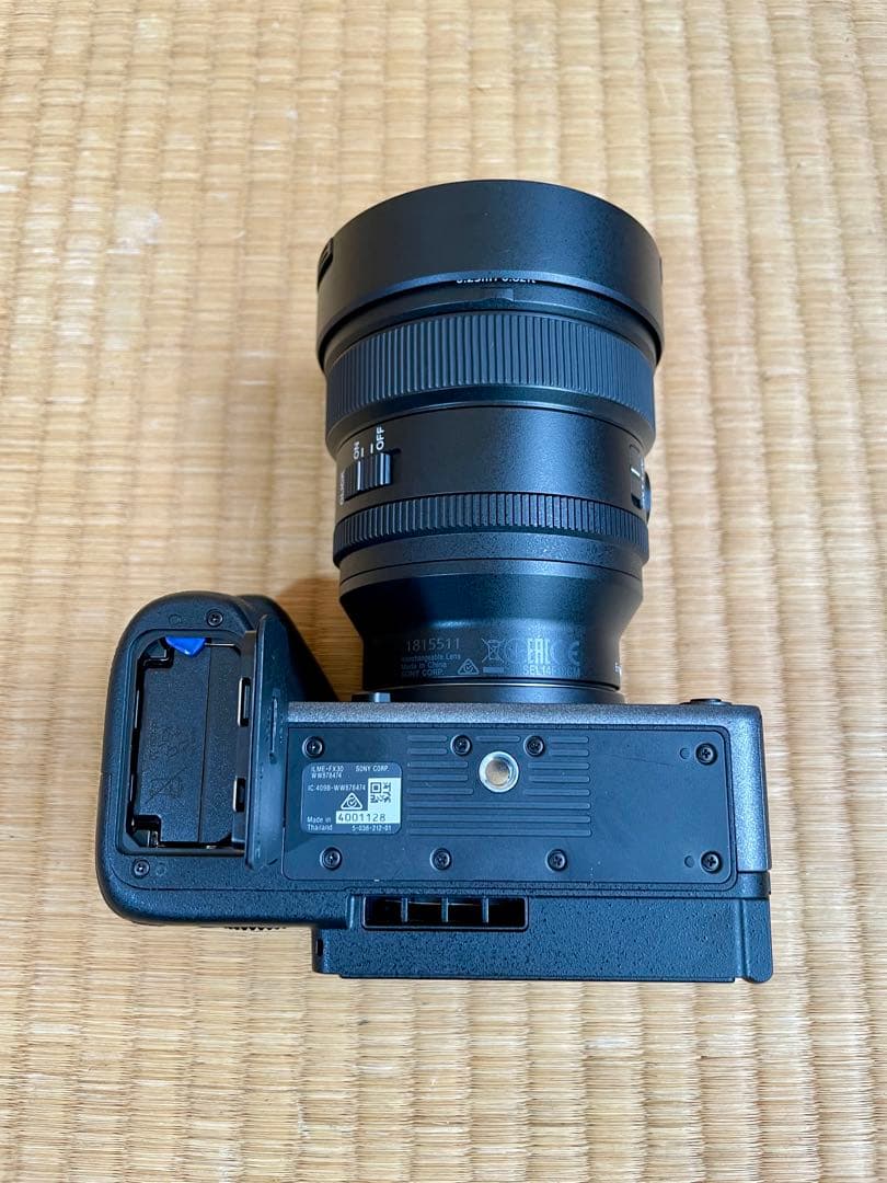 sony FX30 cinema Line SEL14F18GM XLRハンドル