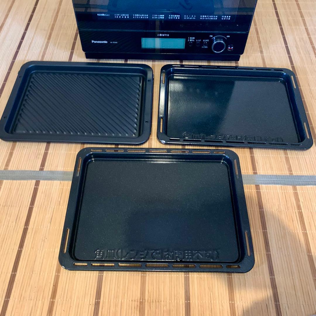 【美品】スチームオーブンレンジ　パナソニック　NE-BS808-K 21年製