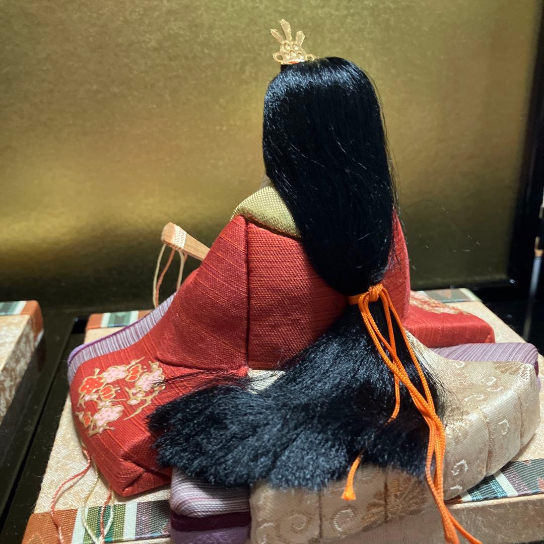 木目込 賀民雛 明日香 花雲斉 玉秀 ひな人形 雛人形 親王飾り