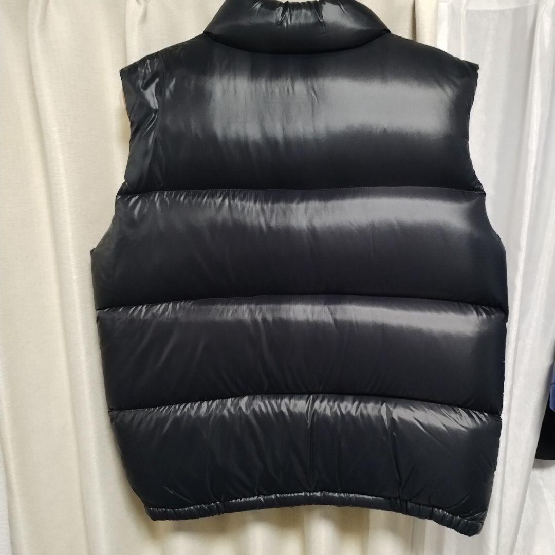 THE NORTH FACE ダウンベスト ブラック/オレンジ