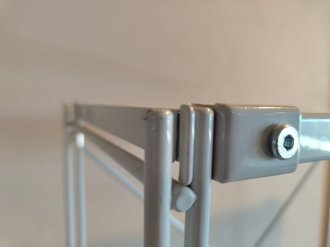 無印良品 スチールユニットシェルフ グレー パントリー収納 洗面収納