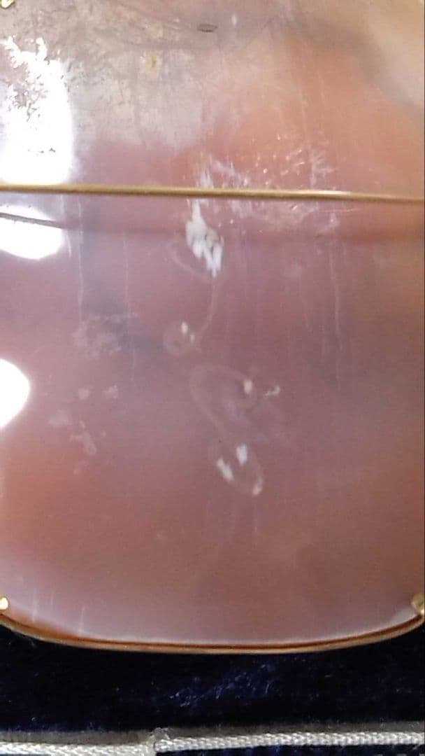 K18 カメオ　ブローチ　ペンダントトップ　CPE作