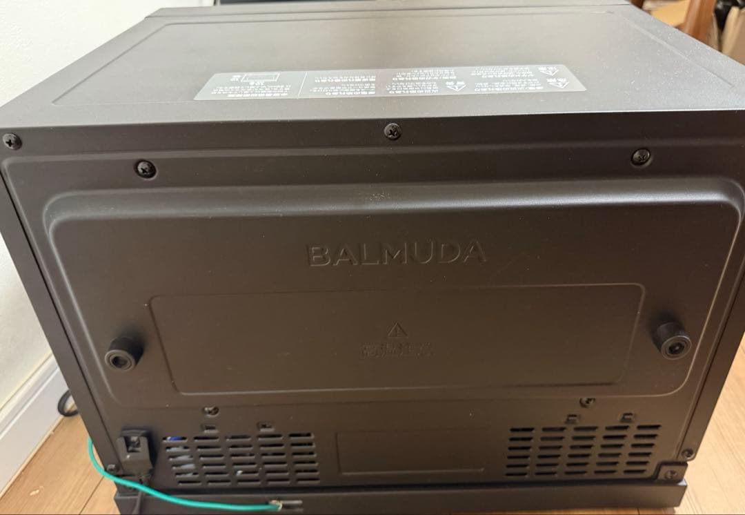 BALMUDA K04A-BK オーブンレンジ 2021年製　難あり