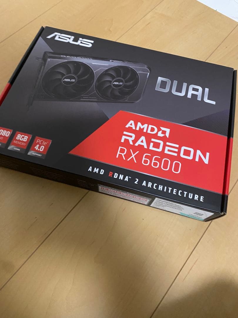 グラフィックボード・グラボ・ビデオカード ASUS Radeon RX 6600 8GB