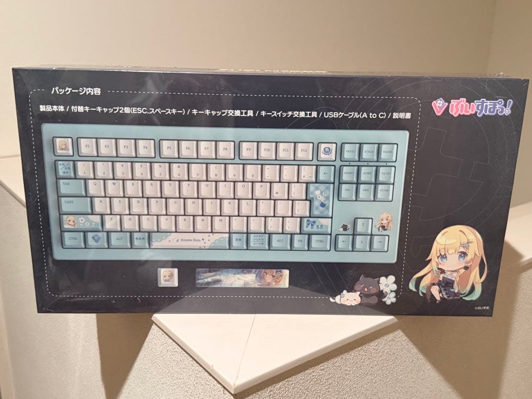 VSPO!GEAR 藍沢エマEdition ゲーミングキーボード レア 未開封