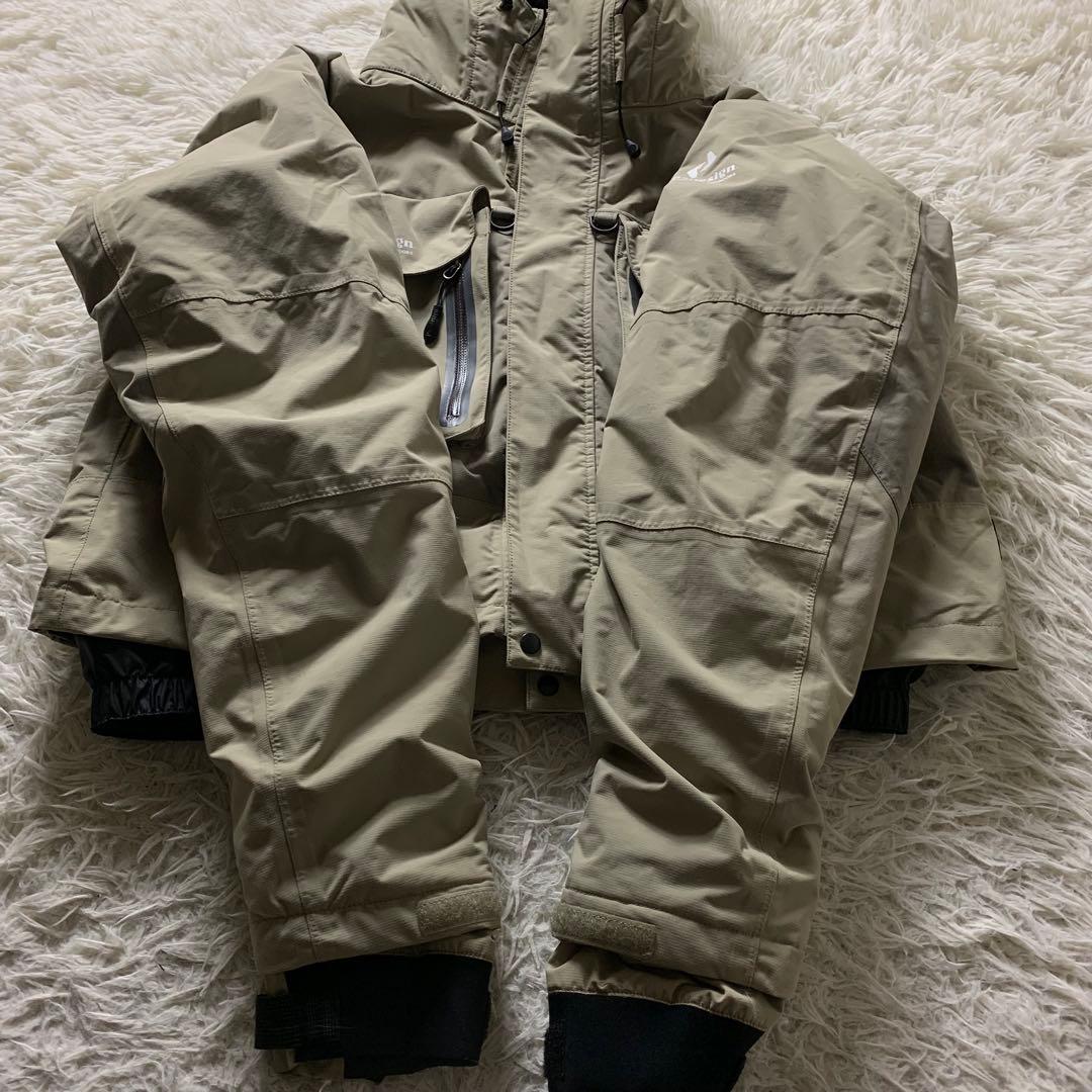 美品■Pazeesign フィッシングベスト ベージュ XL