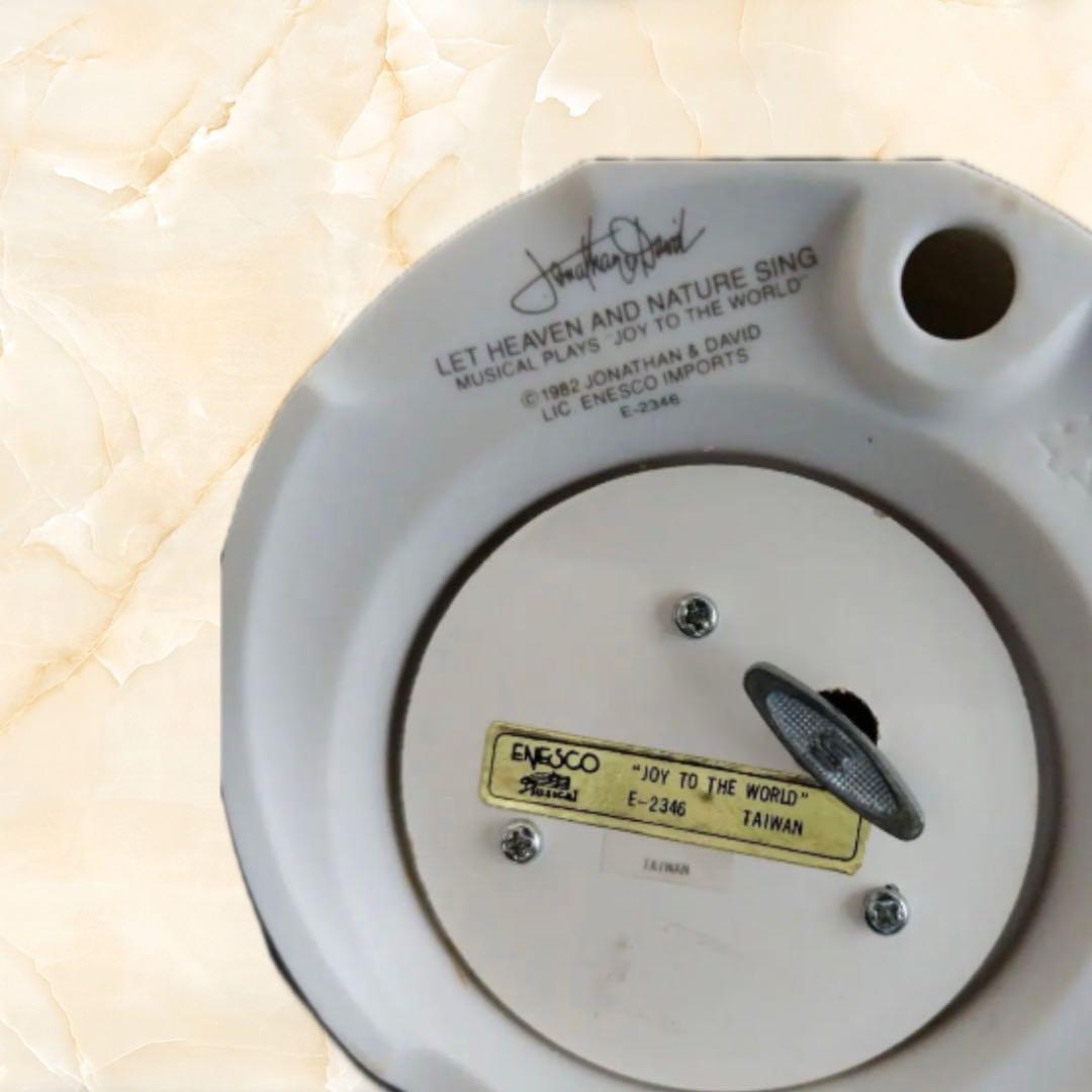 プレシャスモーメント　オルゴール天使と動物たち合唱団 E-2346　1982