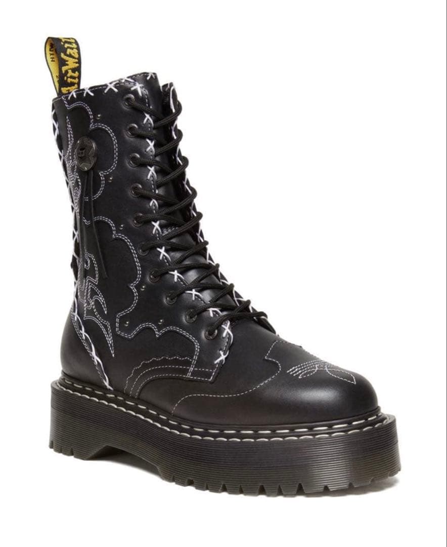 Dr. Martens JADON HI ゴシックアメリカーナ 10ホールブーツ