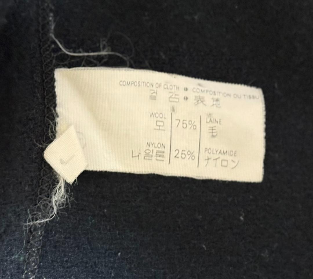 GLOVERALL ダッフルコート ネイビー 英国製 ウール混