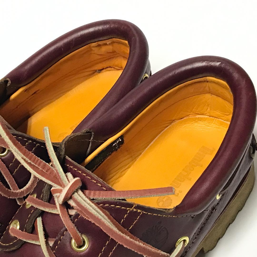 ティンバーランド 3EYE CLASSIC LUG 27cm バーガンディ