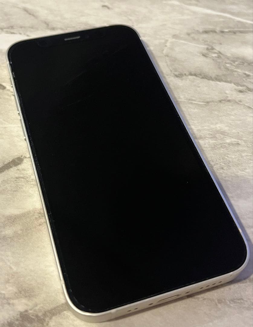 iPhone12mini 256GBホワイト　バッテリー71%