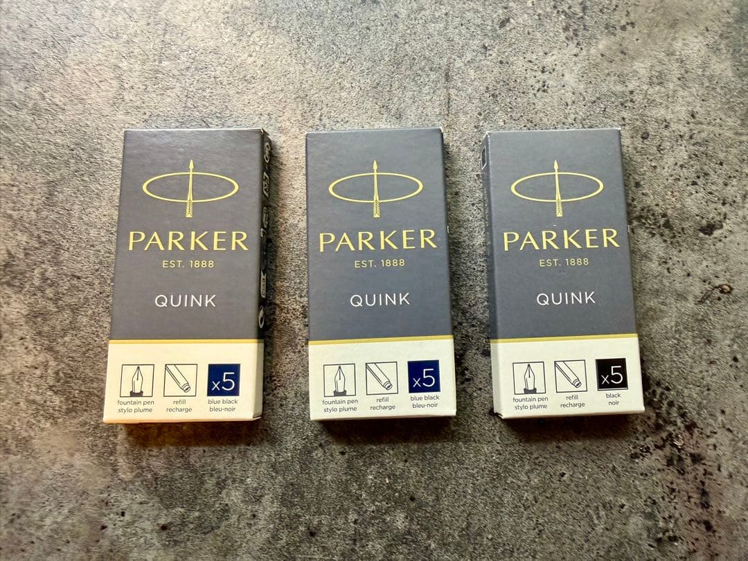 PARKER パーカー 万年筆 インジェニュイティ ブラックBT ペン先F