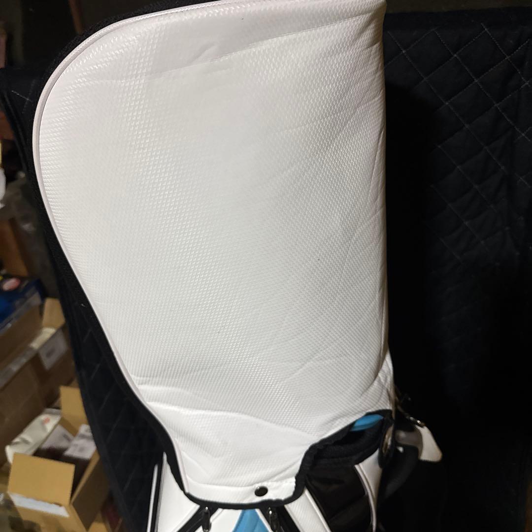 Srixon キャディバッグ ホワイト/ブルー