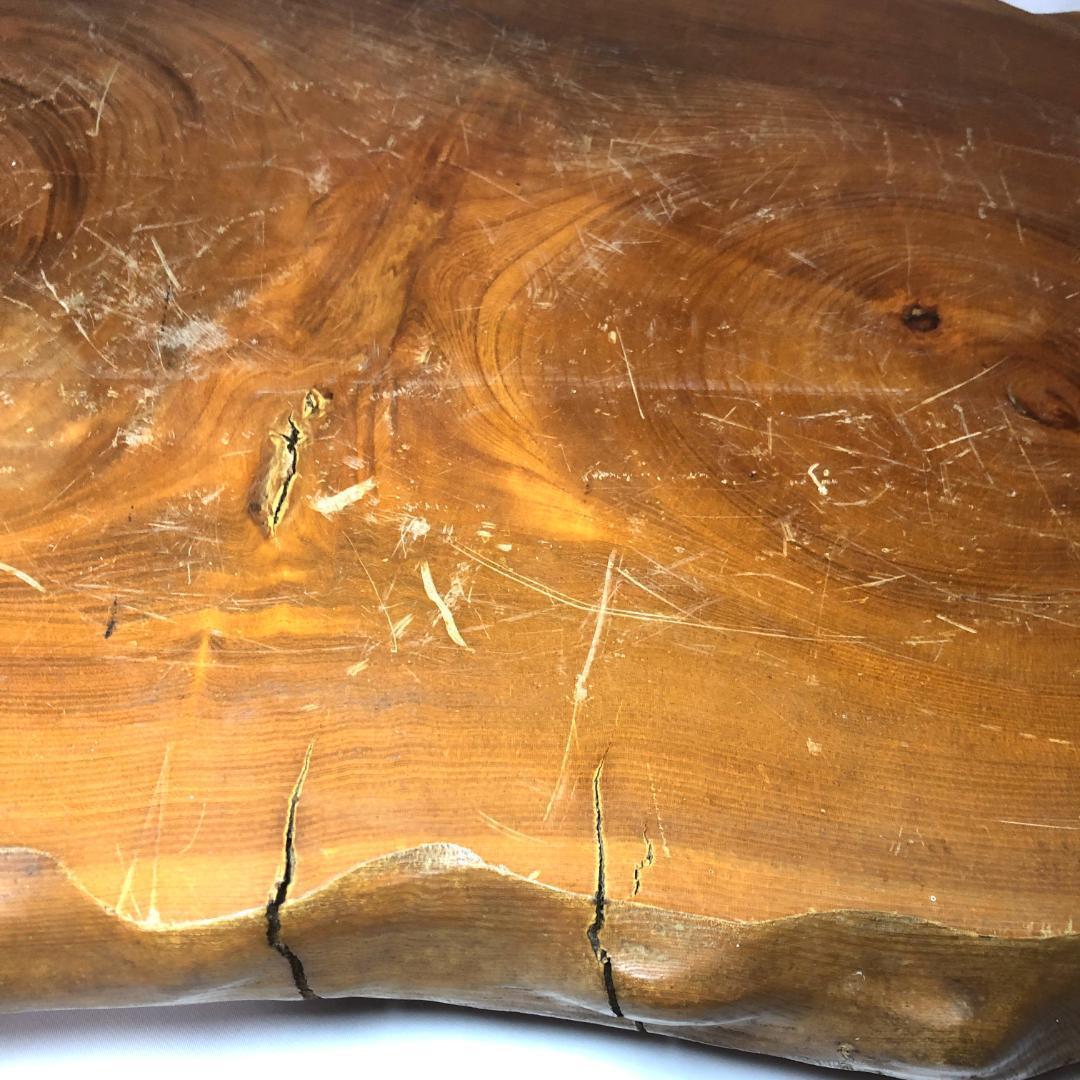 盆栽台、華台　花台　盆栽卓　飾り台　天然木 　75㎝、10.4kg