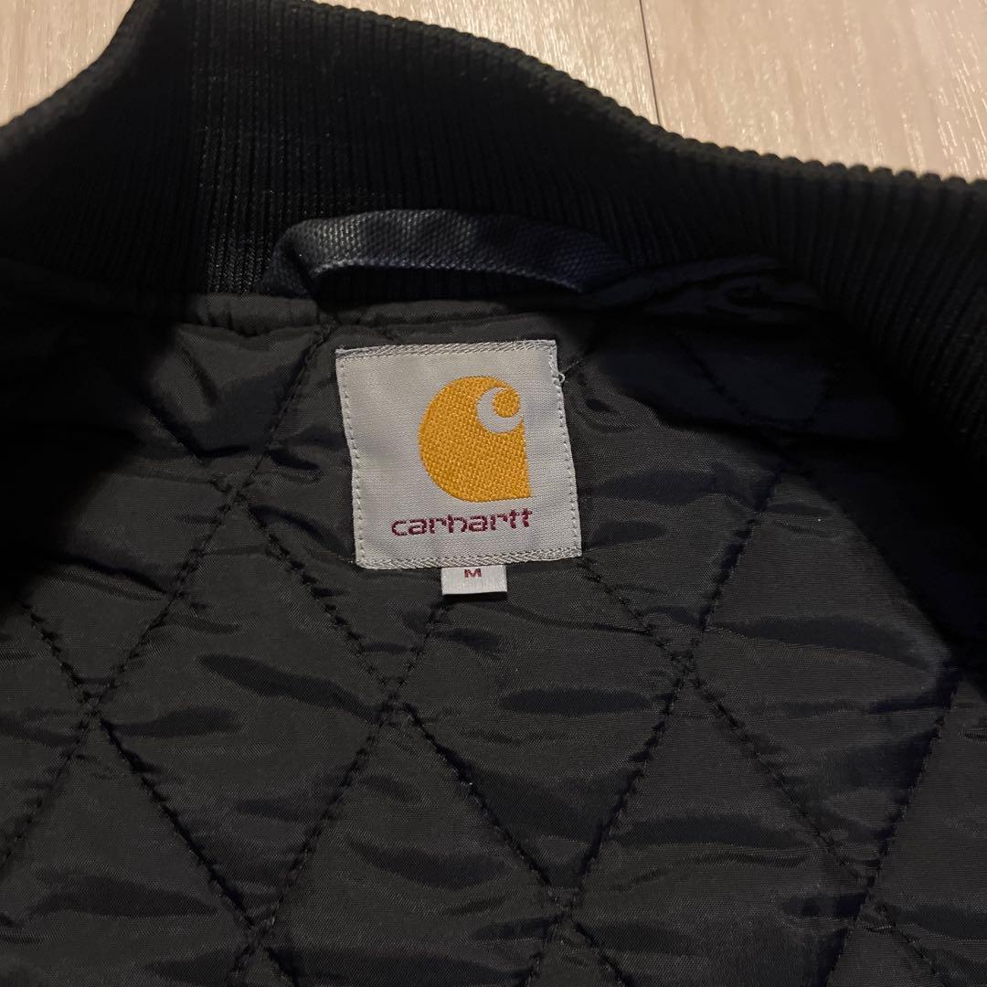 carhartt ベスト カーハート ダックベスト ブラック　キルティング