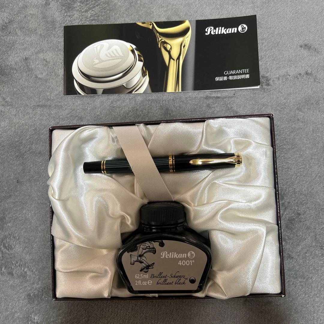 Pelikan スーべレーンM400グリーンストライプ