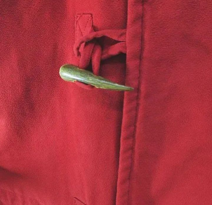 クリスチャンディオール　Christian Dior　赤　ダッフルコート　レッド