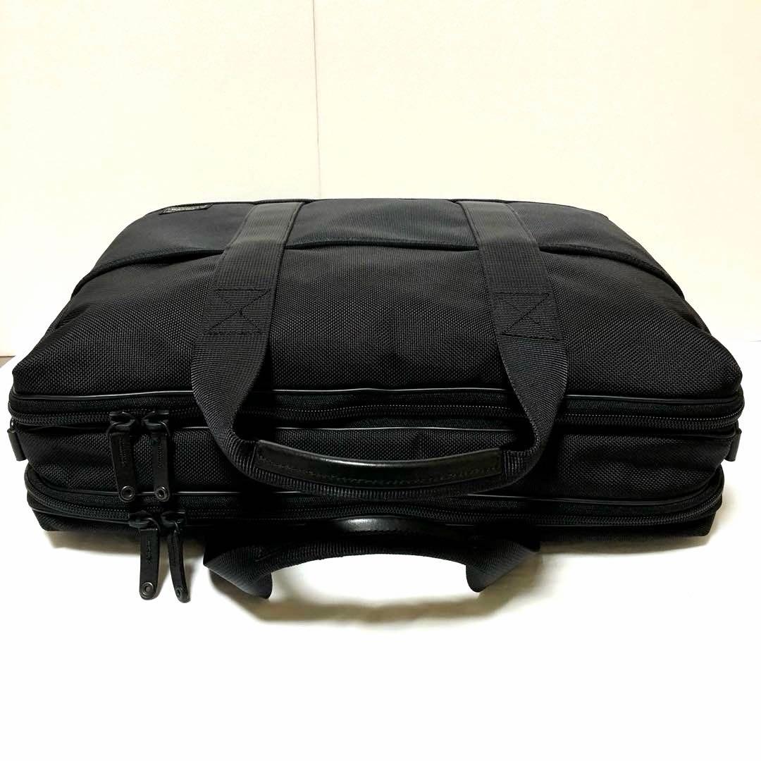 新品同様✨ポーター ステージ ビジネスバッグ2way 2層 ブラック 吉田カバン
