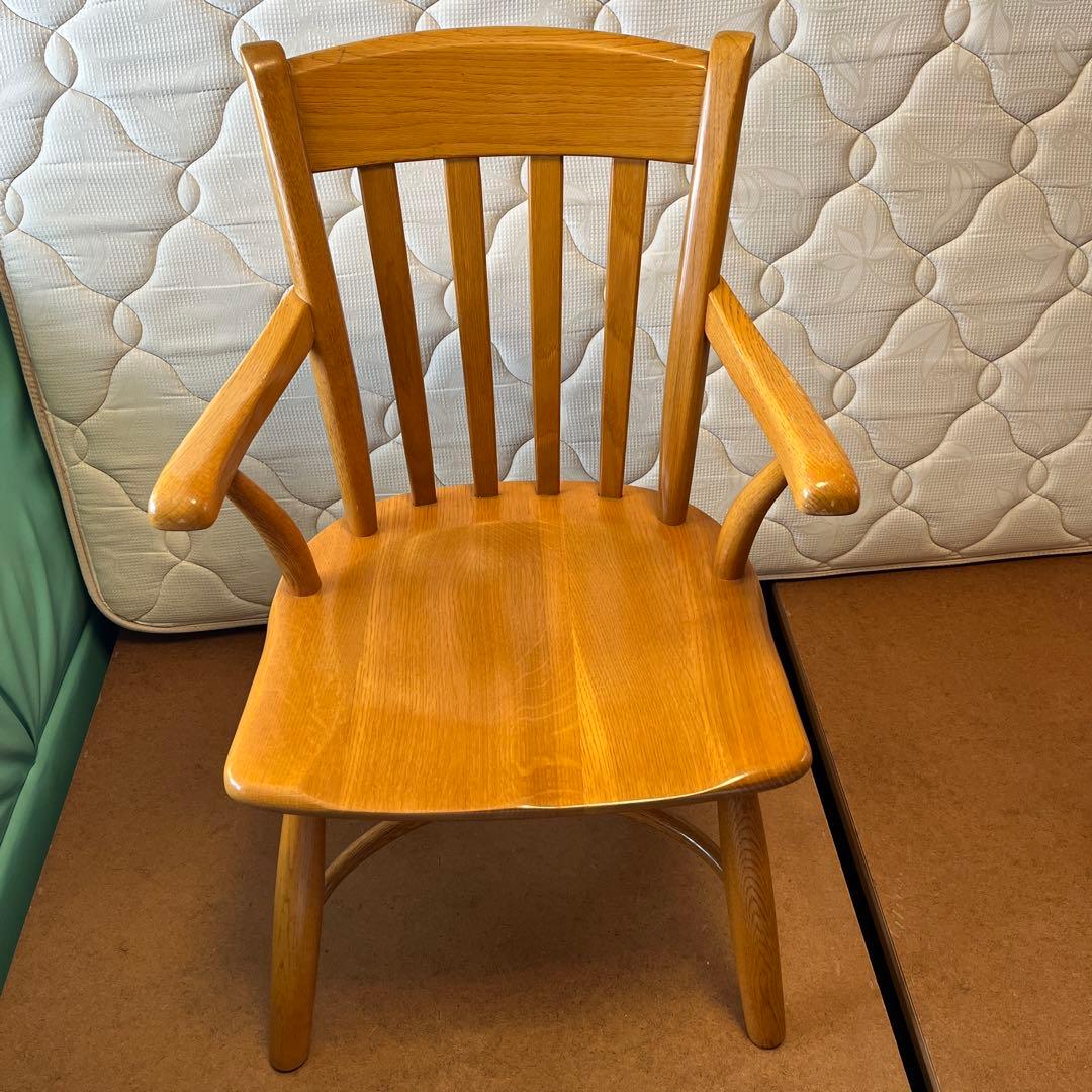 【希少・ヴィンテージ】柏木工 KASHIWA ウィンザーチェア／アームチェア