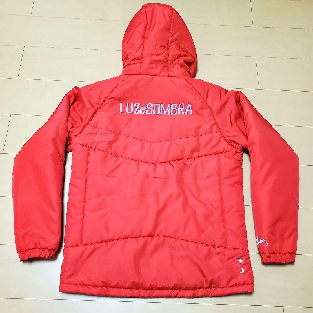 【美品】ルースイソンブラ 中綿 フルジップ ピステ パーカー ジャケット 赤 L