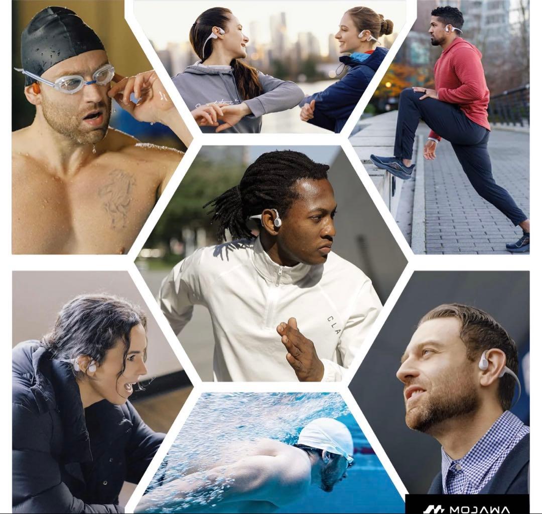 Mojawa HaptiFit TERRA 骨伝導 ヘッドフォン イヤホン