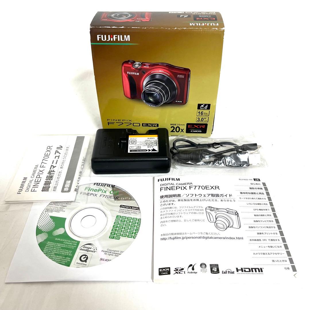 FUJIFILM コンパクトデジタルカメラ　finepix F770EXR