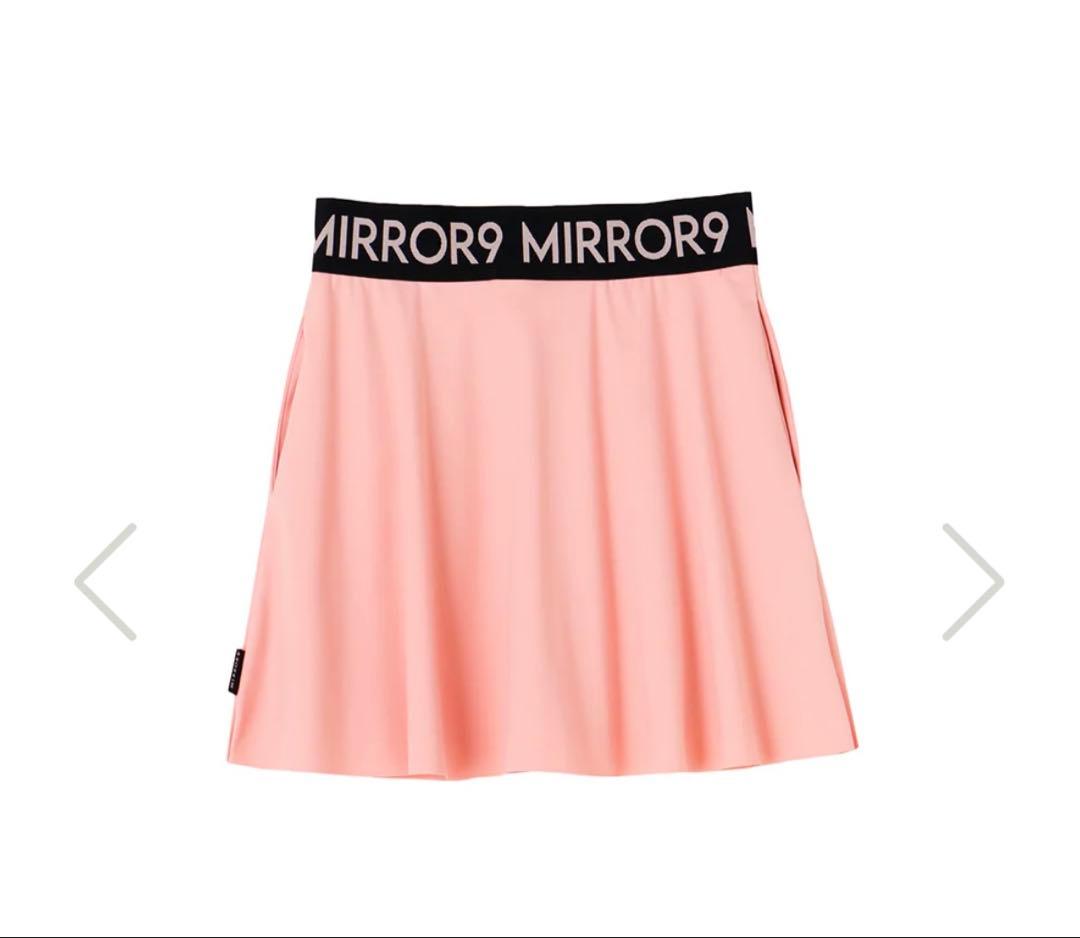 きゃたおミラーナインゴルフ　テイラーフレアスカート　S