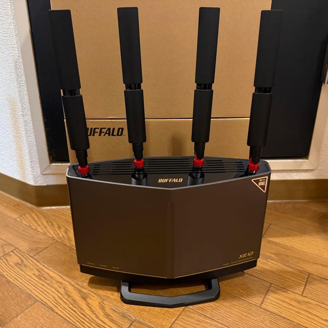 BUFFALO Wi-Fiルーター　WXR-11000XE12/N ２台セット