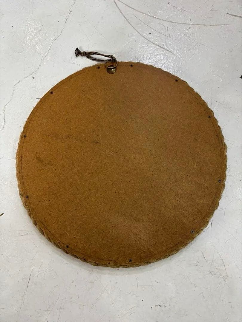 audoux&minet オードミネ 円形ロープミラー　壁掛け鏡