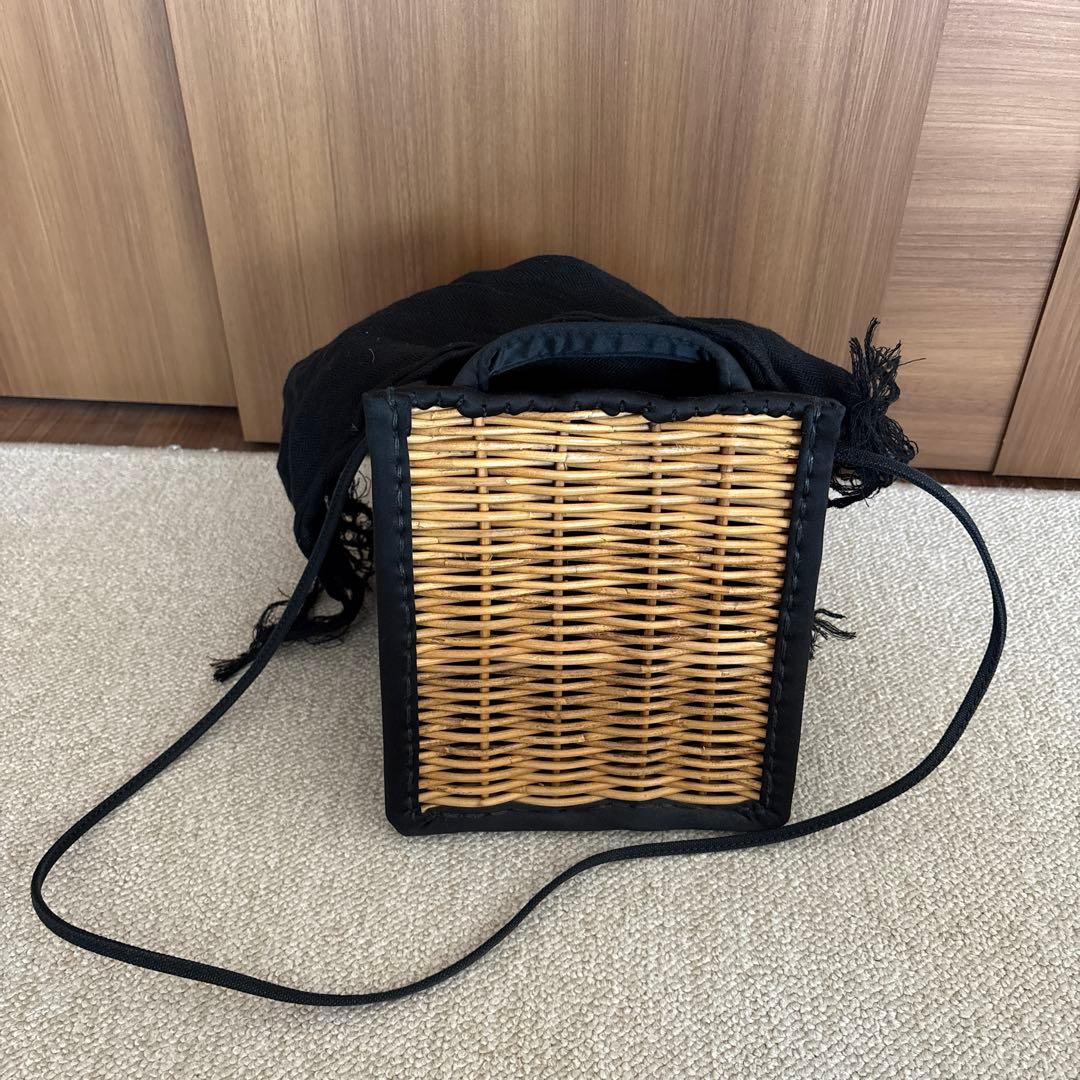 ebagos エバゴス かごバッグ ショルダー 2way
