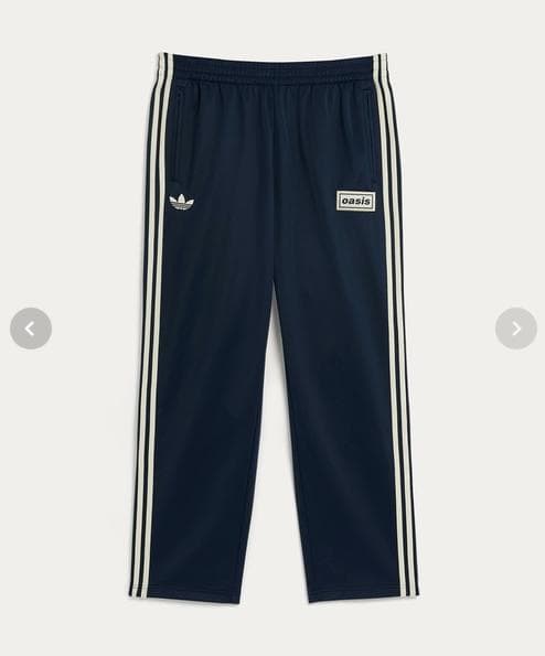 Oasis adidas ファイヤーバード トラックパンツ　ネイビー　Sサイズ