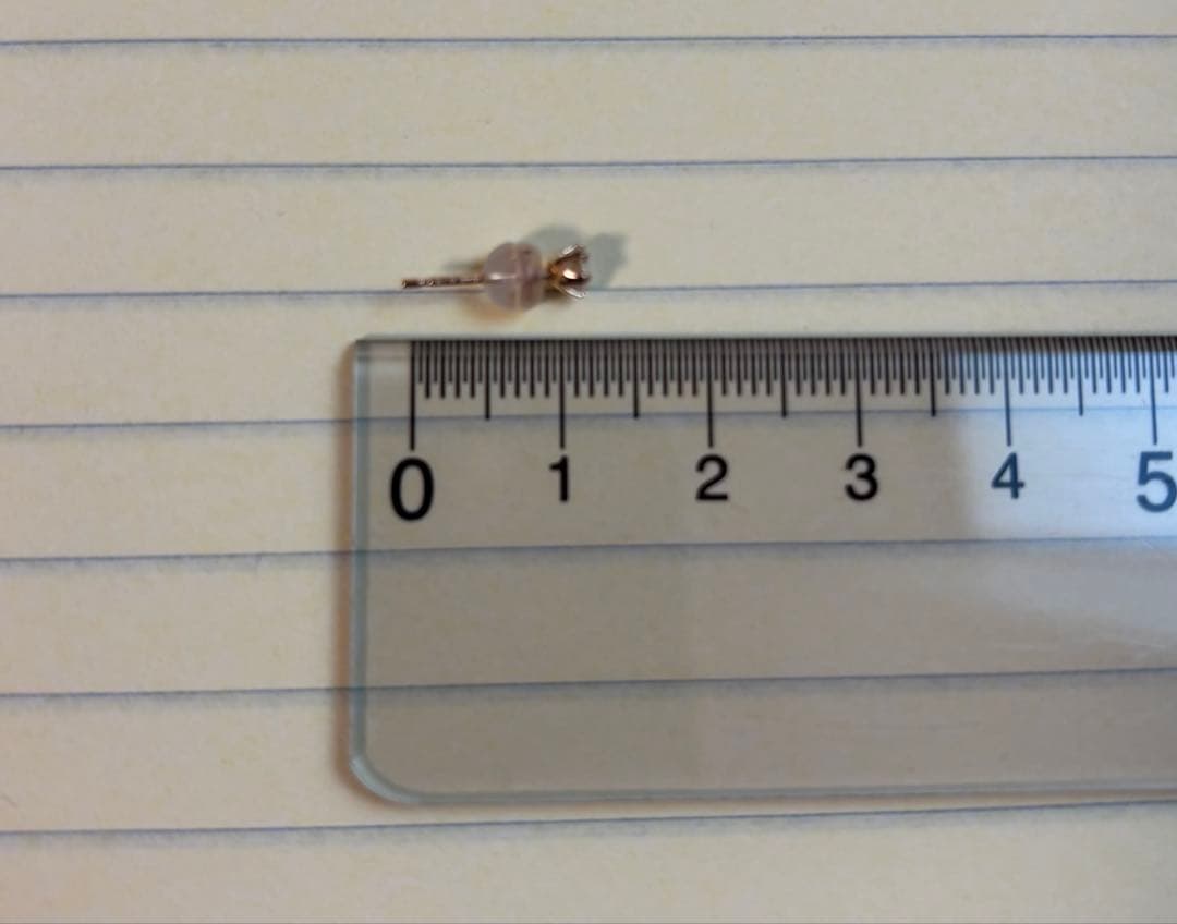 み*ん様 天然ダイヤモンド18金ピアス　アメ横ピジョン