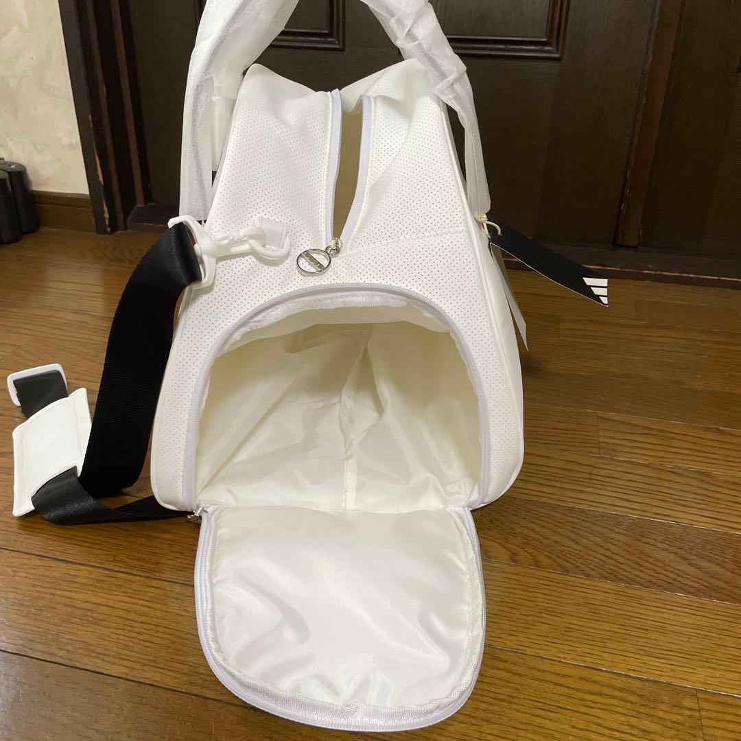 アディダスゴルフ　スリーストライプ ボストンバッグ