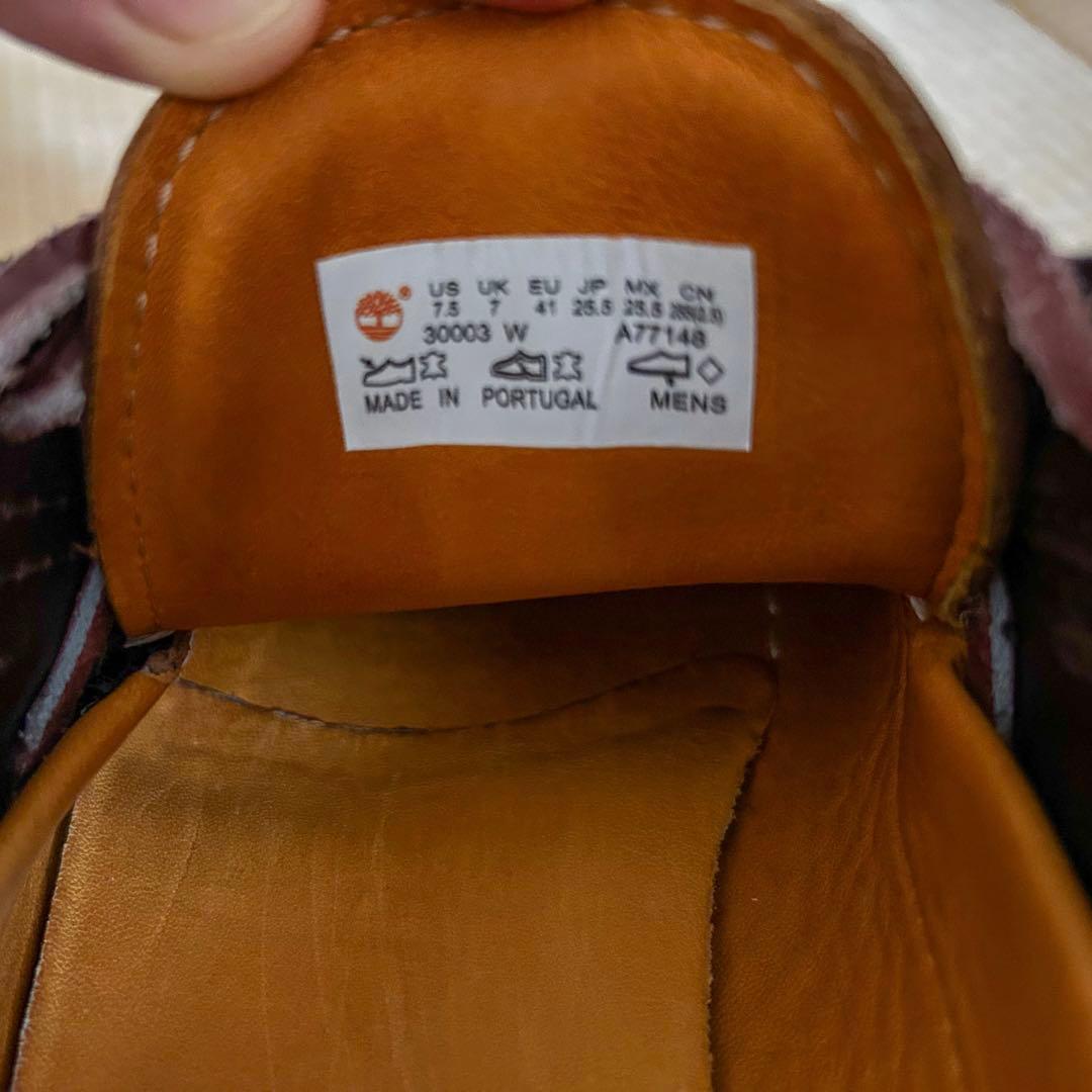 Timberland 3eye Classic ブラウン モカシン 25.5cm