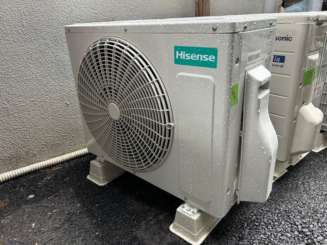 福岡市、北九州市限定　6〜9畳エアコン　2.2kw ハイセンス　2021年製美品