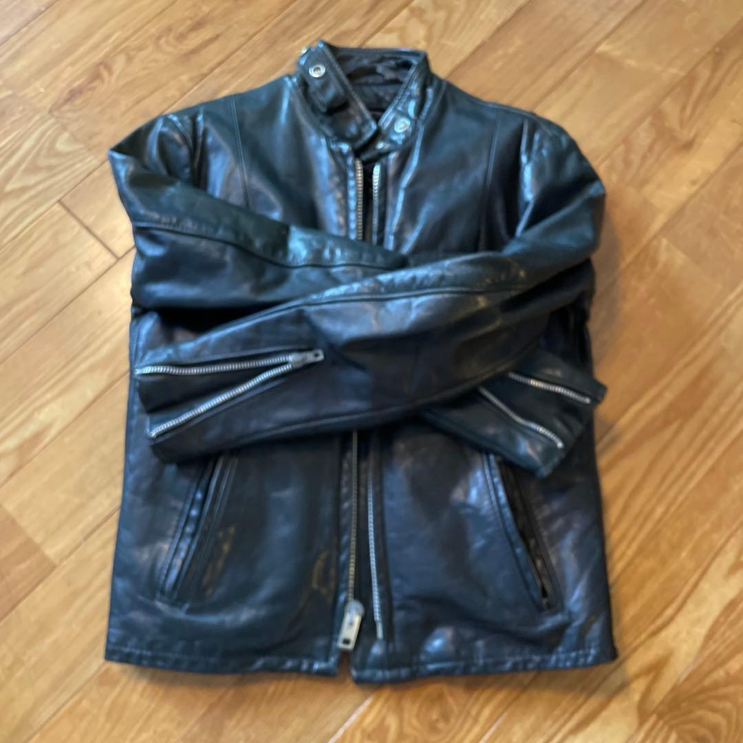 Schottレザーシングルライダース　レディース　サイズ6