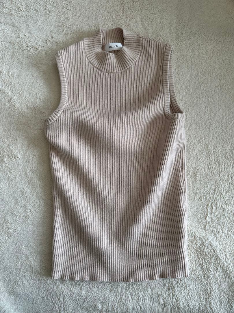 Darich アンサンブルシャギーニットトップス ベージュ FREE