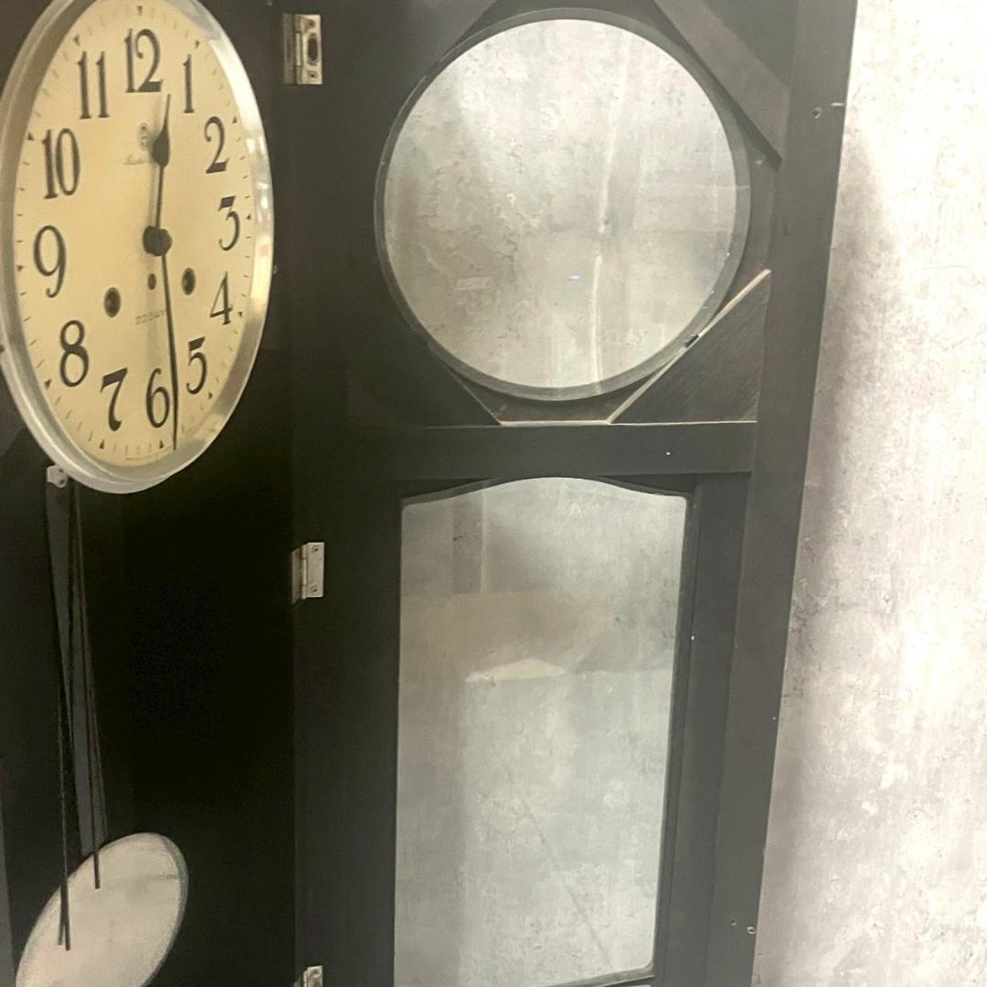 昭和レトロ 当時物 愛知時計 AICHI スペシャルクロック 大型 振り子時計