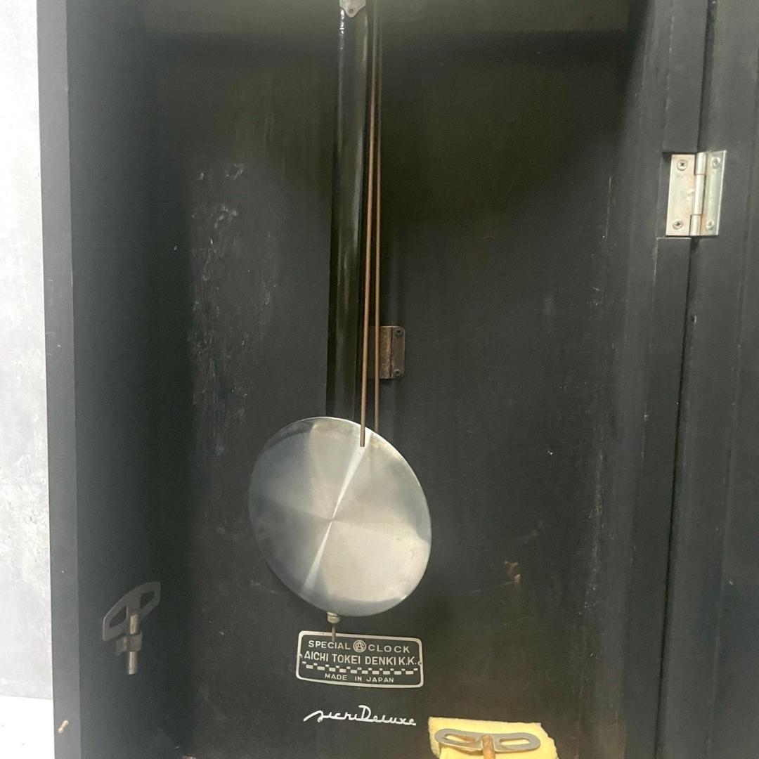昭和レトロ 当時物 愛知時計 AICHI スペシャルクロック 大型 振り子時計