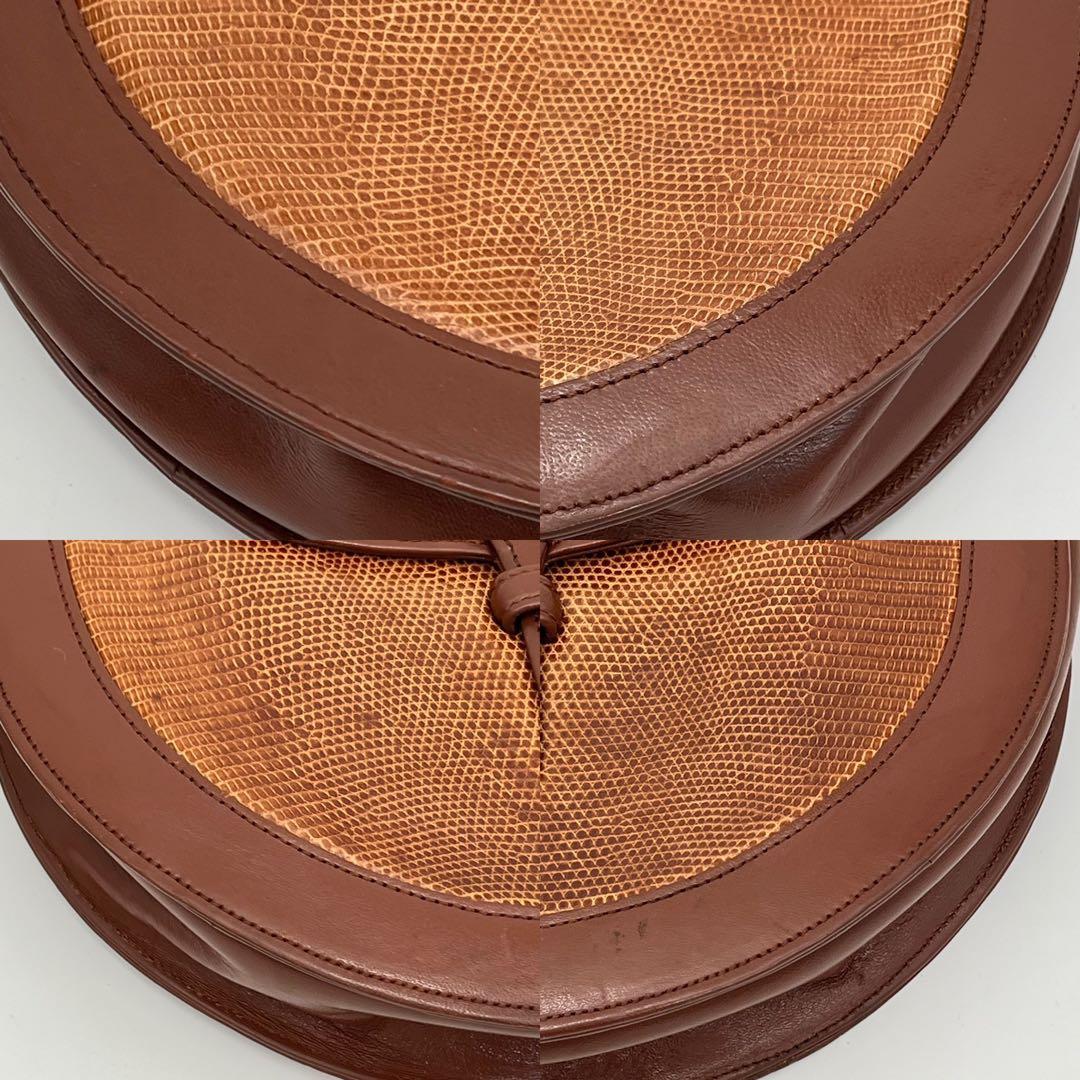 イヴサンローラン ショルダーバッグ 斜めがけ カサンドラ YSL リザードレザー