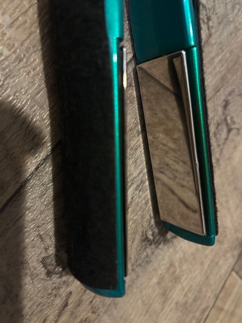 HAIR&OP キラガミ　ストレートヘアアイロン グリーン