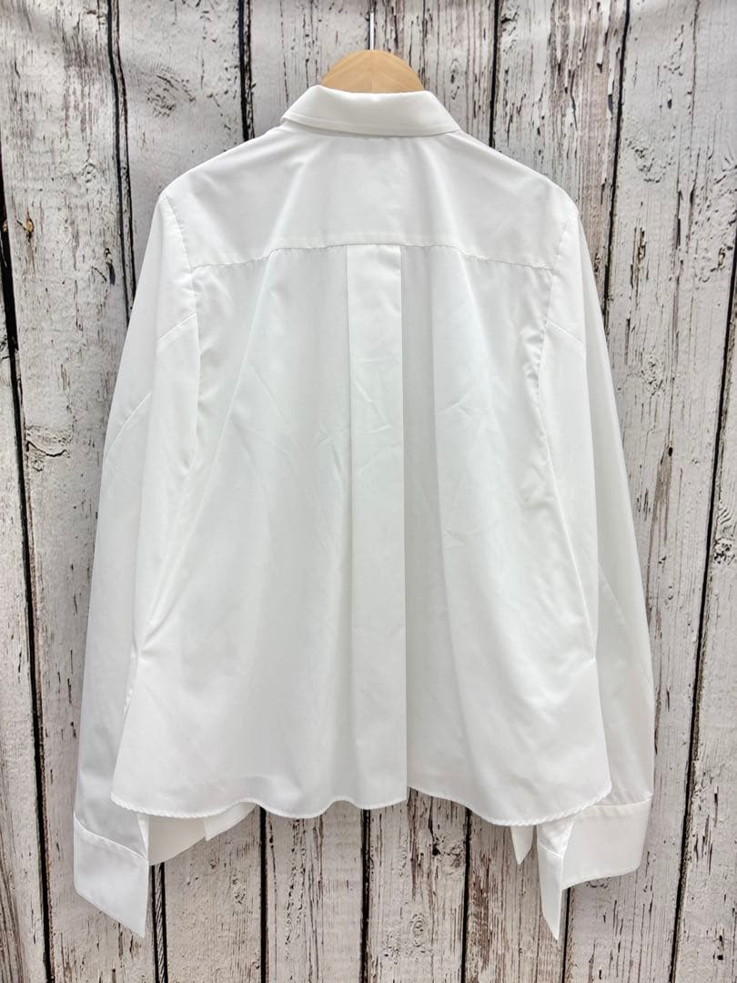 【Y16】sacai コットンポプリンケープ