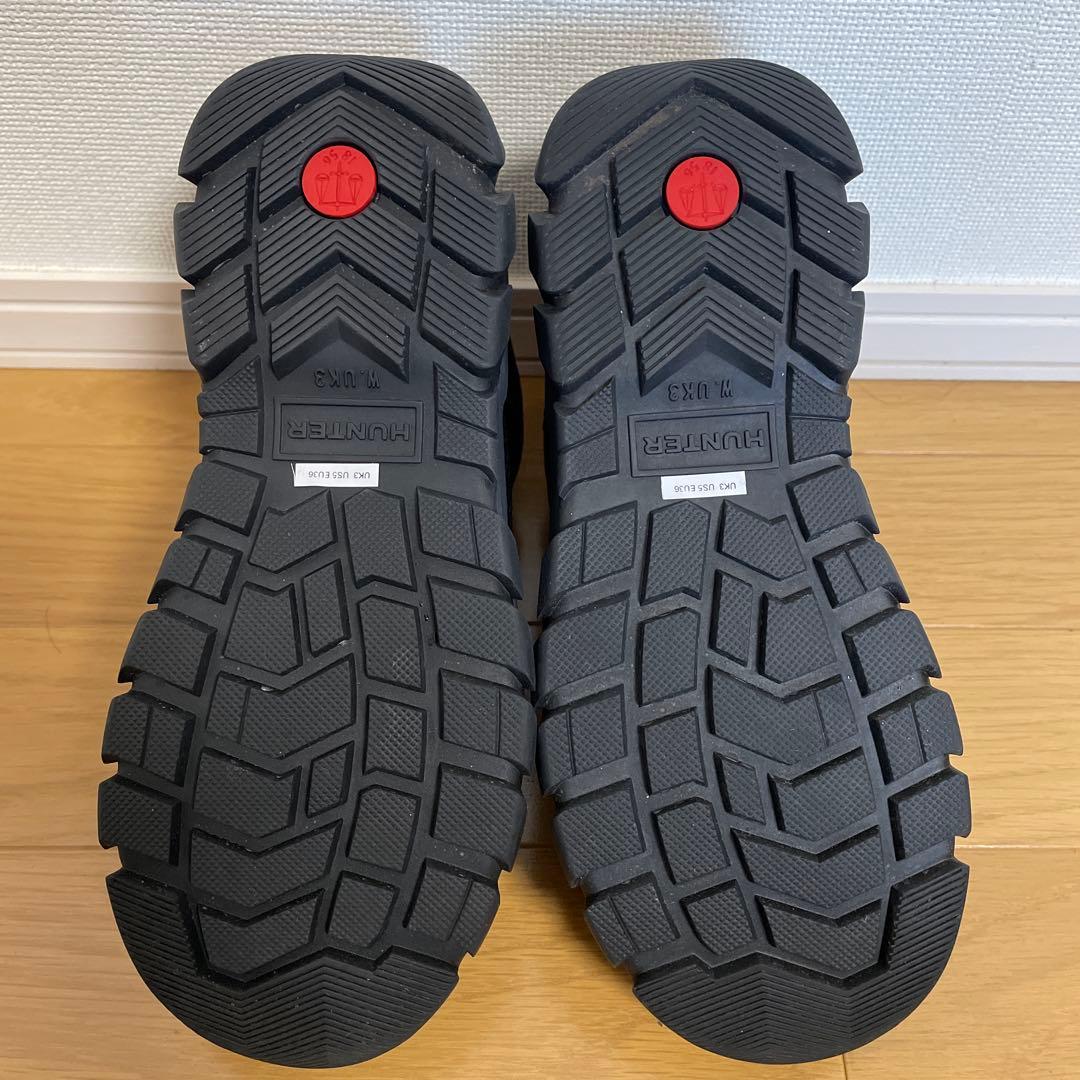 HUNTER ショートスノーブーツ 22cm