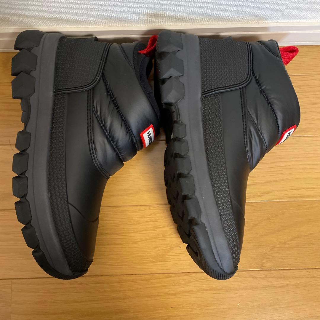 HUNTER ショートスノーブーツ 22cm